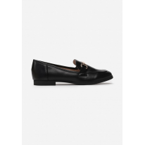 Black women's loafers 7349-38-black