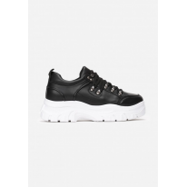 Czarne Sneakersy Damskie  8547-38-black