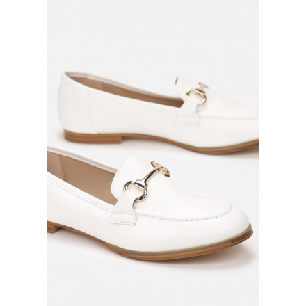 Women's white loafers 7349- 7349-71-white