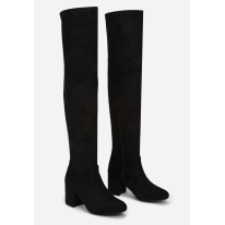 Black Women's boots 9124-1 BLACK