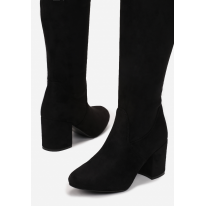 Black Women's boots 9124-1 BLACK