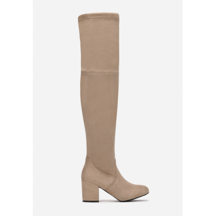 Beige Women's boots 9124-42-beige